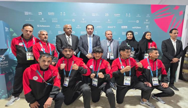 وزير الشباب والرياضة يزور بعثة بلادنا  المشاركة في العاب التضامن الإسلامي في الرياض