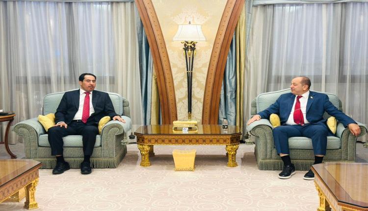 وزير الشباب والرياضة يبحث مع نظيره السوري اوجه التعاون المشترك