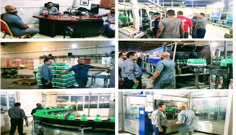 بعد توقف لفترة من الزمن.. إعادة تشغيل الإنتاج في مصنع المشروبات الغازية والمرطبات بلحج 
