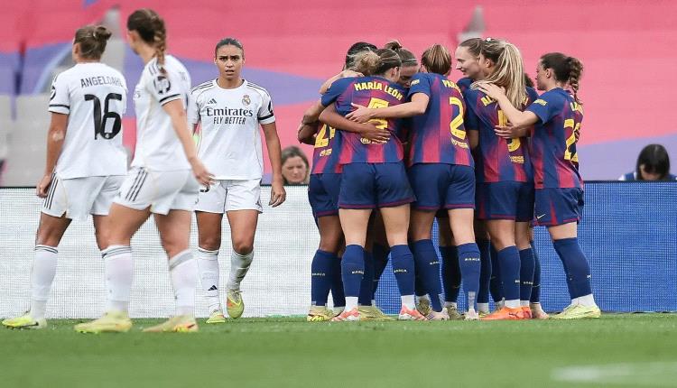برشلونة يسحق ريال مدريد في كلاسيكو السيدات