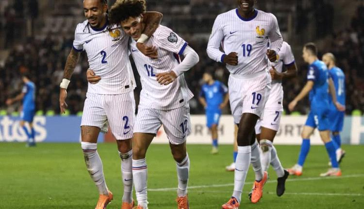 بدون مبابي.. فرنسا تختتم تصفيات كأس العالم بثلاثية في أذربيجان