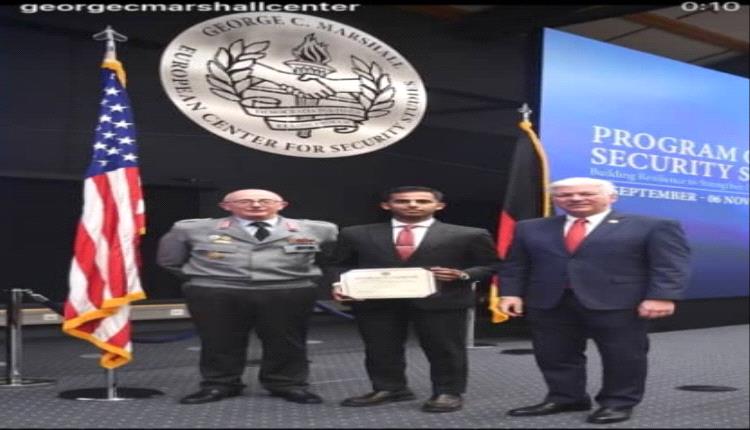 تسجيل إنجاز جديد يحققه دبلوماسي من أبناء الجنوب في أهم مراكز التدريب الأمني بأمريكا 