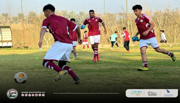 منتخب تحت 23 عام يجري أولى حصصه التدريبية في معسكره الخارجي بالقاهرة