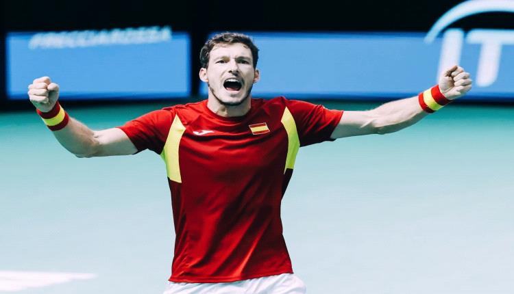 إسبانيا تتقدم على ألمانيا في نصف نهائي كأس ديفيز للتنس