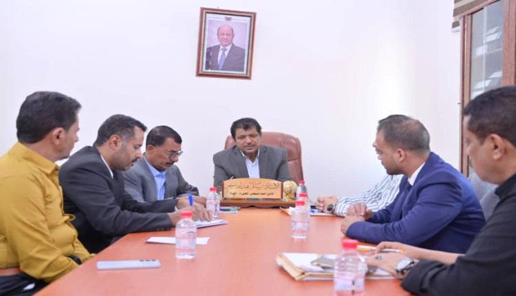 اجتماع في المهرة يبحث خطط التعافي والتطوير المؤسسي