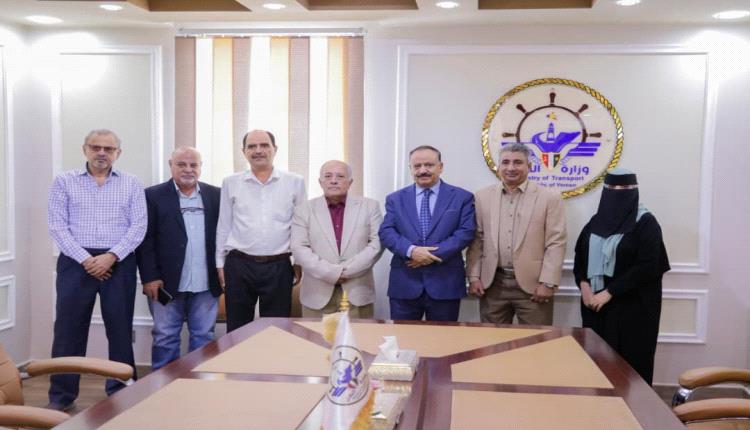 زيارة تكريمية لوزير النقل الدكتور عبدالسلام حُميد وتأكيد على دور الإعلام في دعم القضايا الوطنية