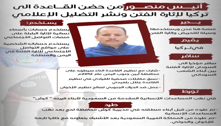 من أحضان القاعدة إلى تركيا.. كشف الأجندات التخريبية لـ "أنيس منصور" و "عادل الحسني"