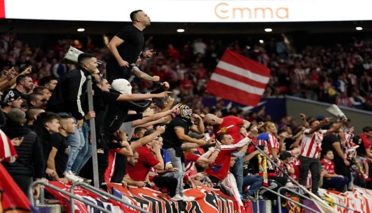 يويفا يفرض غرامة مالية على أتلتيكو مدريد بسبب سلوك مشجعيه «العنصري» ضد آرسنال