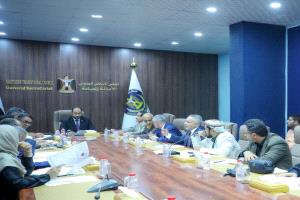 المستجدات المحلية والإقليمية والدولية المتعلقة بقضية شعب الجنوب على طاولة إجتماع أمانة المجلس الانتقالي 