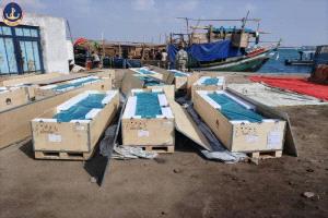 ضبط سفينتين محمّلتين بأجهزة اتصالات حديثة في عملية أمنية قبالة عدن