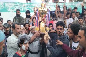 اتحاد الحضن يتوج بلقب بطولة الفقيد "أديب العيسي" وسط حضور رسمي وجماهيري كبير