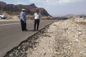 دراسة عاجلة لمعالجة المنعطفات الخطرة في طريق العرقوب بأبين بتوجيهات وزير الأشغال