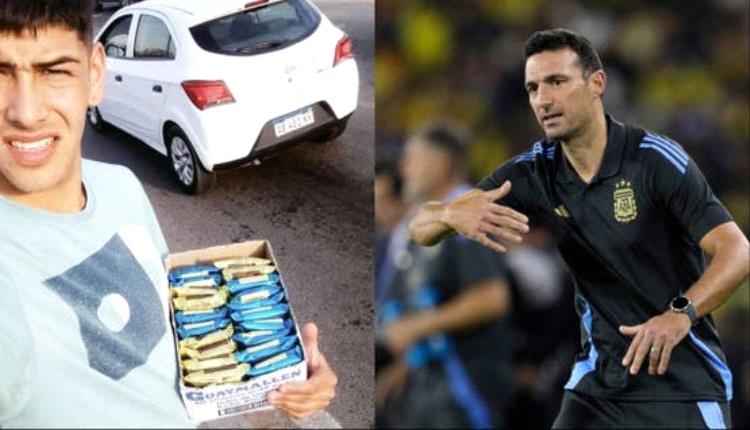 سكالوني يضم بائعاً متجولاً إلى منتخب الأرجنتين