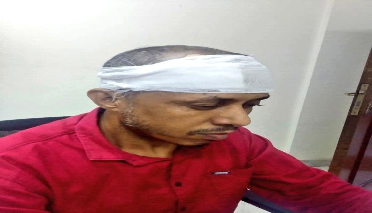 إعتداء غادر على الاعلامي صالح ابو عوذل