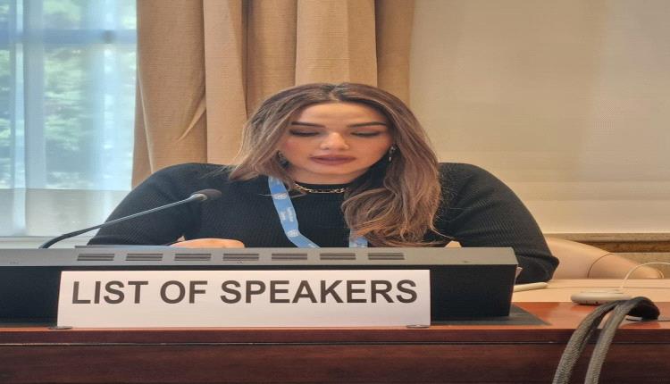  باسندوة تؤكد في مجلس حقوق الإنسان على تمكين المرأة وتحذر من استمرار انتهاكات الحوثي 