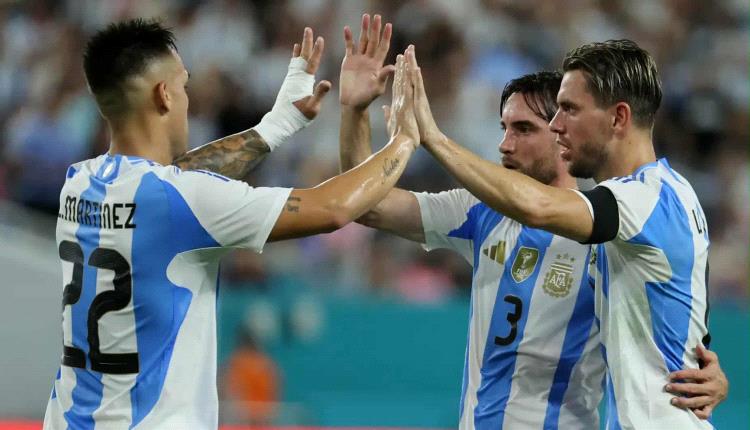 الأرجنتين تحبط فنزويلا.. وميسي يظهر في المدرجات