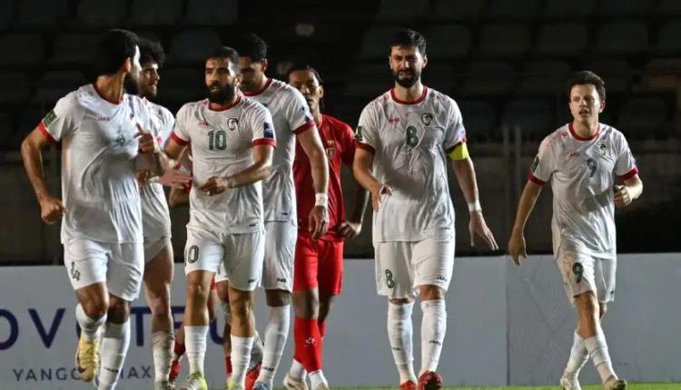 سوريا تضمن التأهل إلى كأس آسيا 2027