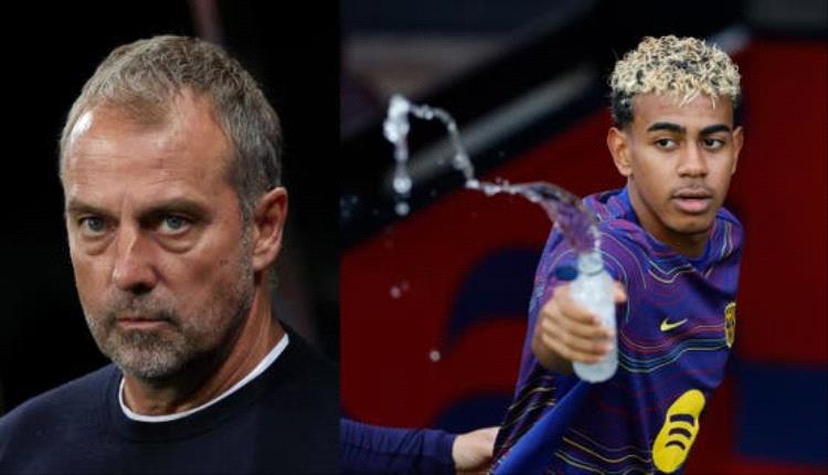 "يتأخر ويشارك رغماً عن الألماني".. لامين يامال يتمرد على فليك