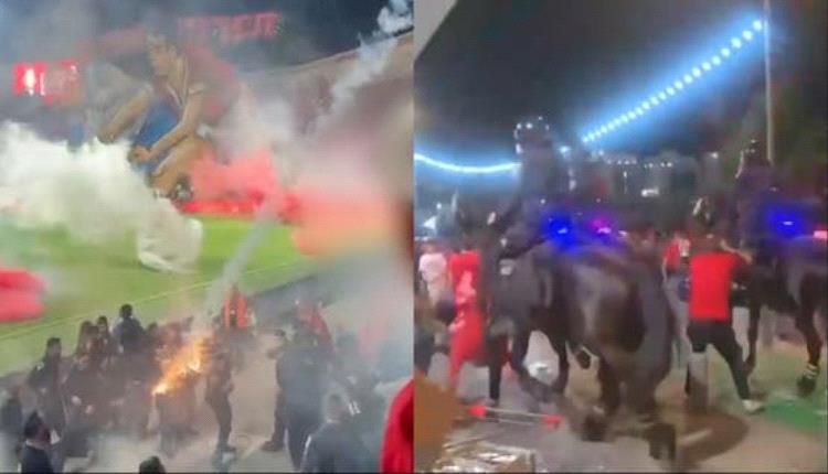 "أطفال يُداسون بأقدام الخيول".. إلغاء ديربي إسرائيل بسبب أحداث عنيفة