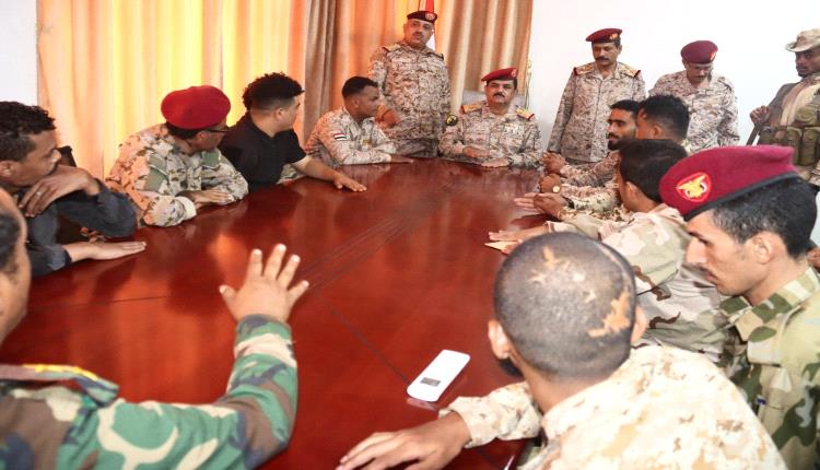 ‏الفريق الداعري : ملف الجرحى وإنهاء معاناتهم من أولويات قيادة وزارة الدفاع