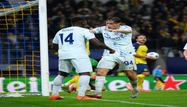 إنتر يمزق شباك سانت جيلواز في دوري الأبطال