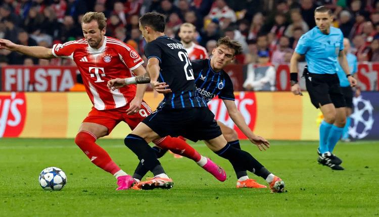 بايرن ميونخ يحرق كلوب بروج في دوري الأبطال