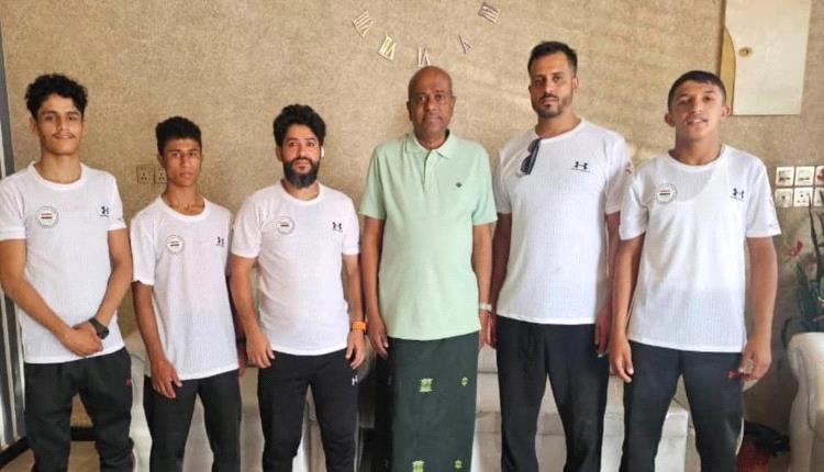 الخليفي يودع منتخبي السباحة والمصارعة المشاركين في دورة الألعاب الآسيوية بالبحرين