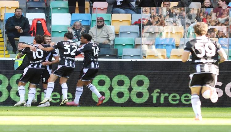 أودينيزي يعود إلى سكة الانتصارات في الكالتشيو