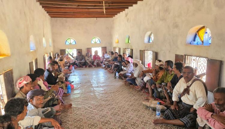 قبائل آل ذييب الحميرية تلتقي في المطهاف رضوم لتوحيد الجهود