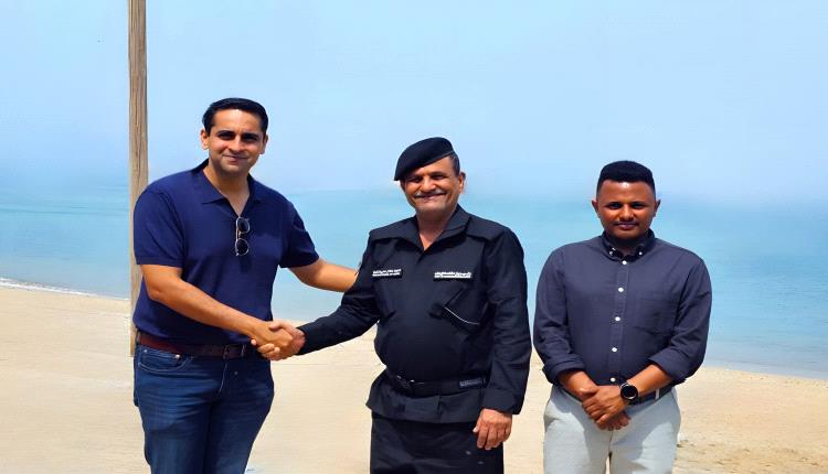  وفد من الأمم المتحدة يبحث مع اللواء شلال شائع التعاون في الأمن البحري ومكافحة الجريمة المنظمة