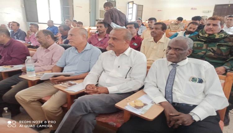 حفل اشهار منسقية المجلس الانتقالي الجنوبي بجامعة لحج
