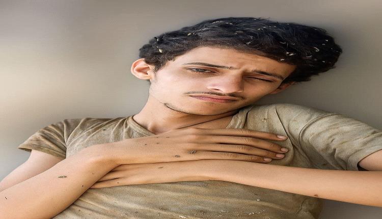 صورة مؤلمة لشاب يمني حاول الدخول إلى الأراضي السعودية