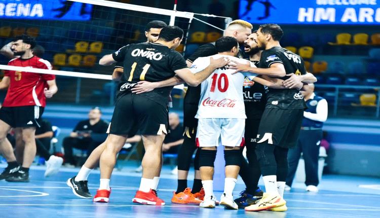 اتحاد الطائرة المصري يوقع عقوبات ثقيلة على رباعي الزمالك