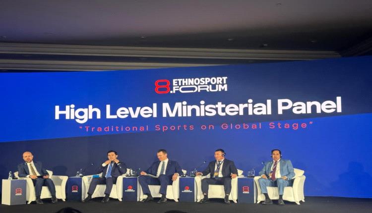 وزير الشباب والرياضة يشارك في اعمال المنتدى الـ(8) للرياضات التقليدية بتركيا 