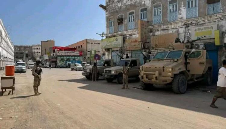 صور - انتشار عسكري وأمني واسع في المكلا لمنع تظاهرة دعا لها انتقالي حضرموت 