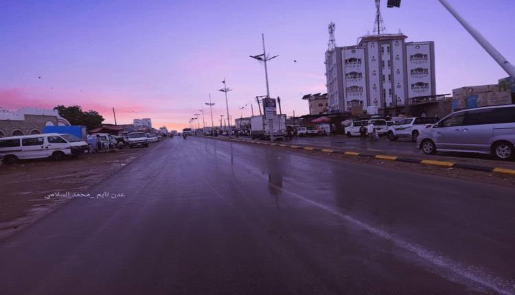 اختفاء اشارة ضوئية مثبته على طريق رئيس في تبن بلحج