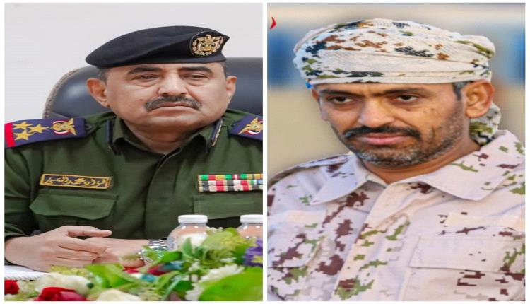 مدير عام شرطة شبوة يعزي في وفاة العقيد علي مبارك السقاف الهديبي