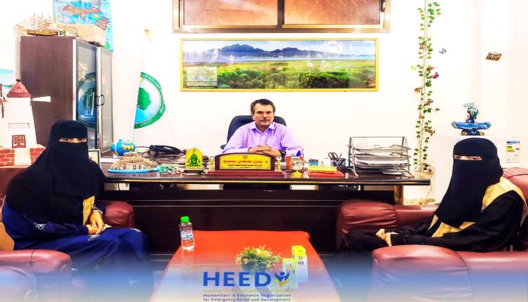 منظمة السمو الإنساني للإغاثة والتنمية تلتقي هيئة حماية البيئة في عدن لتعزيز التعاون الإستراتيجي  
