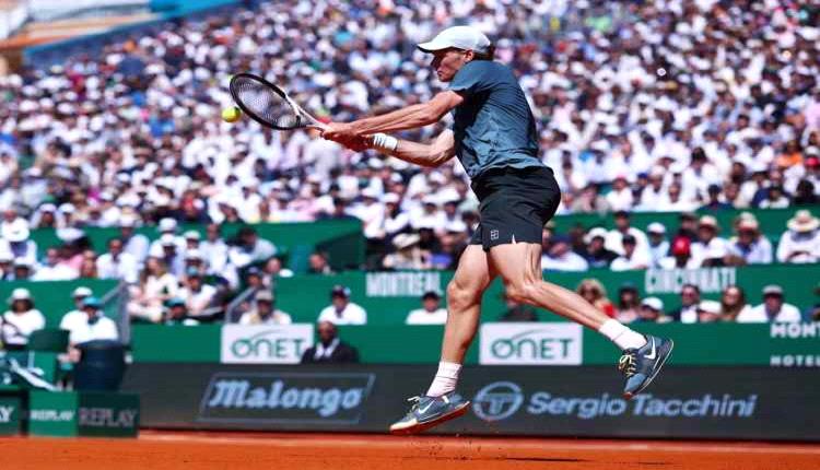 الإيطالي سينر يتأهل للدور الربع النهائي من بطولة مونت كارلو للتنس