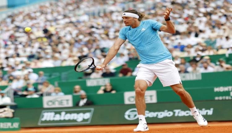 الألماني زفيريف يتغلب على البرازيلي الشاب فونسيكا ويبلغ نصف نهائي مونت كارلو للتنس