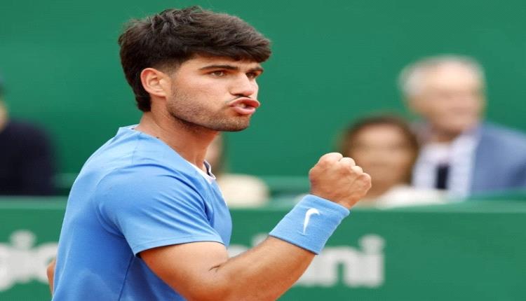 ألكاراز يبلغ نصف نهائي بطولة مونت كارلو للتنس للعام الثاني على التوالي 