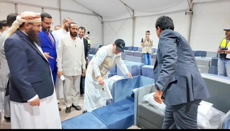 تجهيزات مخيمات حجاج اليمن في مشعري عرفات ومنى تثير الانبهار والتساؤل 