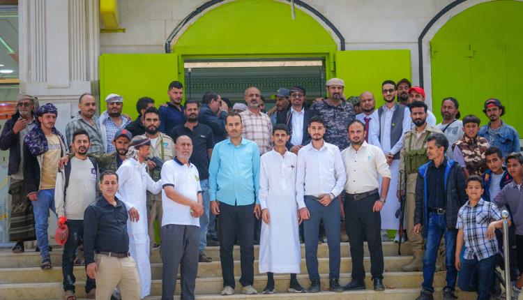 بنك القطيبي يفتتح فرعه الجديد في مديرية الشعيب بالضالع