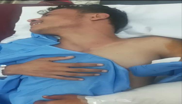 جراحٌ تنطق بالولاء.. من قلب العمليات الجندي "مهيب الأغبر" يجدد العهد

​