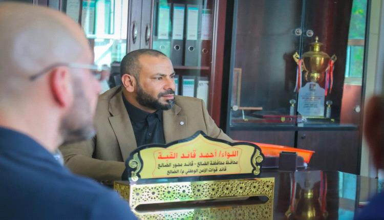 مكتب محافظ الضالع يكشف حقيقة إصابته خلال اطلاق رصاص 