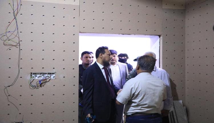 السلطة المحلية: بدء أعمال الترميم والتأهيل لمبنى إذاعة وتلفزيون عدن