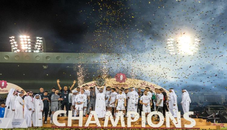 السد يضرب الشمال بثلاثية ويتوج بلقب دوري نجوم قطر