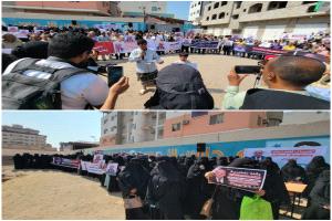 محتجون : إغتيال الشاعر طالت مشروعاً تربوياً متكاملاً كان يمثل نموذجاً في بناء الأجيال وصناعة الوعي المجتمعي