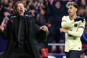 نجم برشلونة يتحدى مدرب أتلتيكو مدريد قبل مواجهتهما في دوري الأبطال
