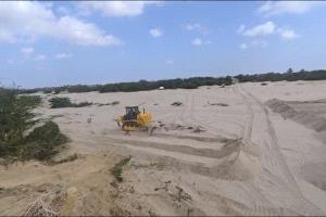 إزالة الرمال من الخط الدولي (العلم – زنجبار) وتدشين أعمال تأهيل ب..